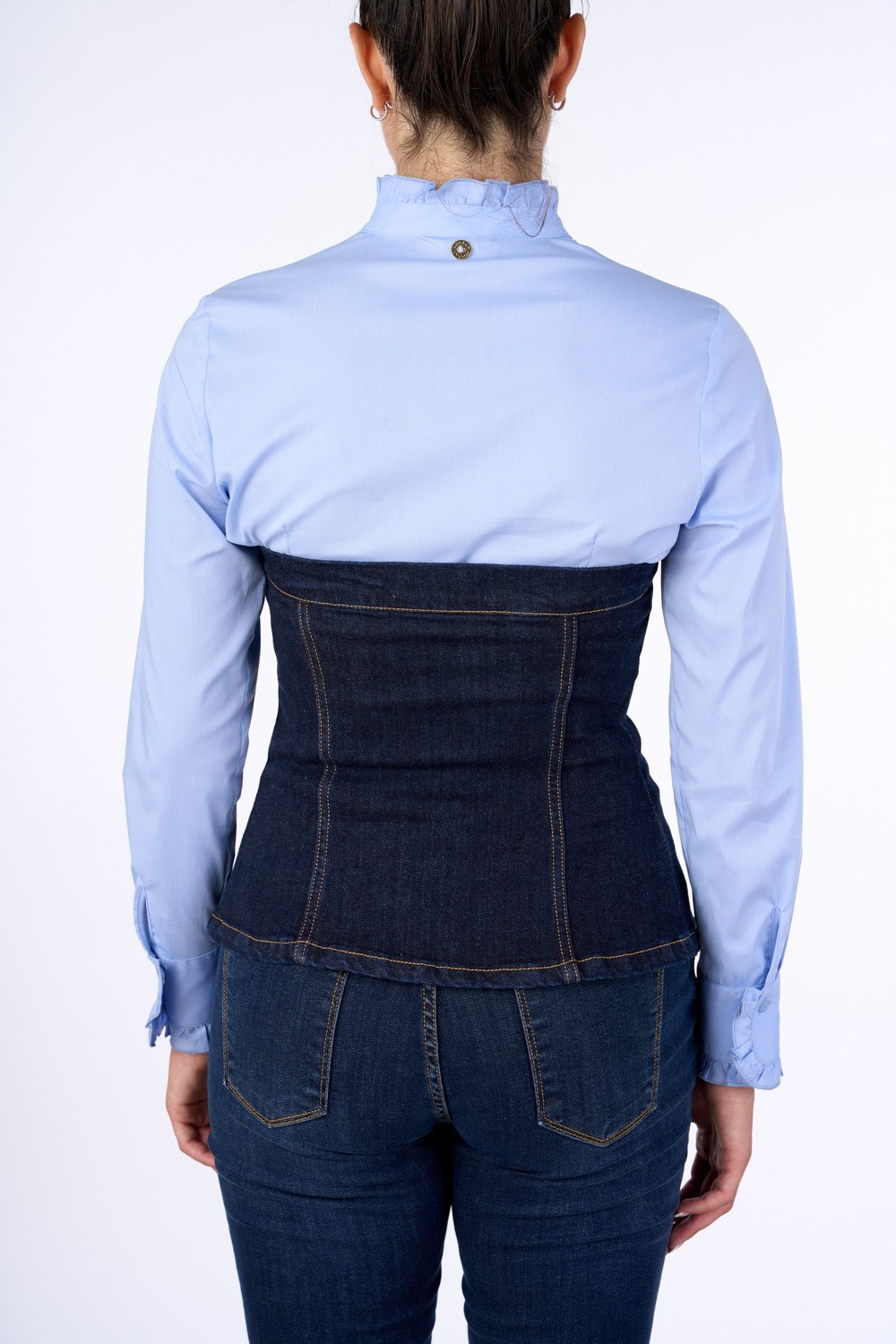 BUSTIER IN DENIM BUSTIER IN DENIM