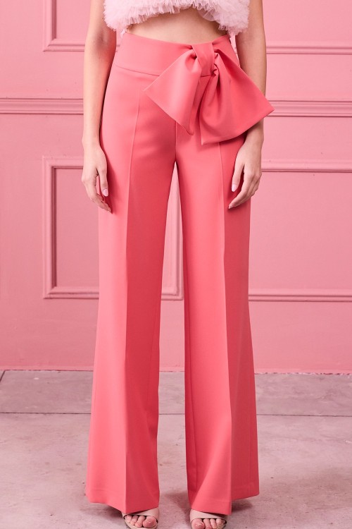 PANTALONE CON FIOCCO