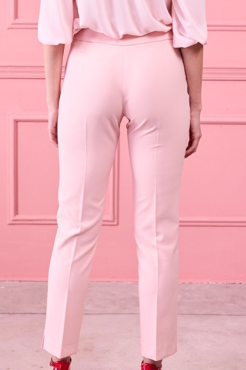 PANTALONE STRETTO CON SPACCHETTI