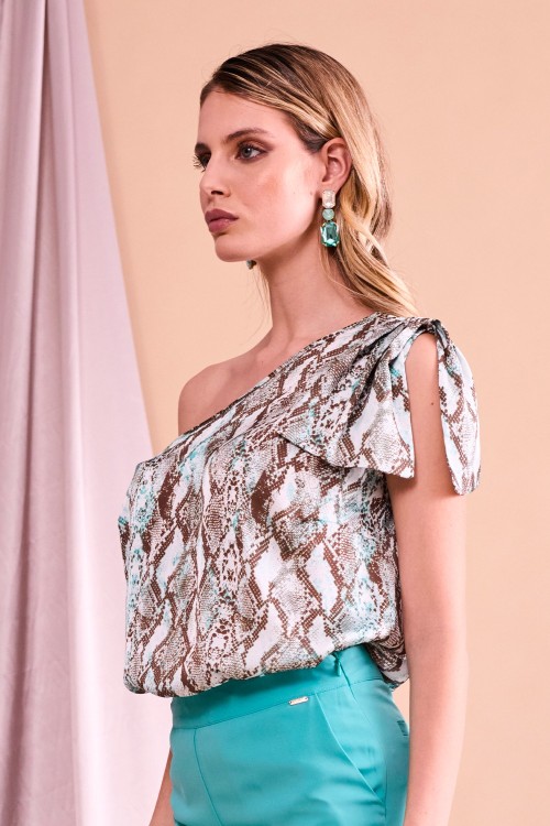 TOP PITONE MONOSPALLA