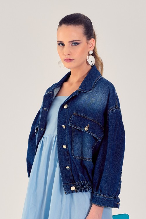 GIUBBINO IN DENIM