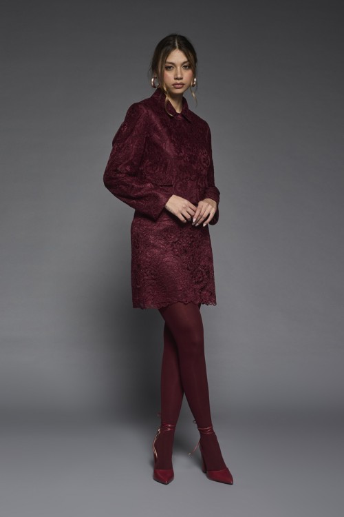 Giacca Crop con Pattine