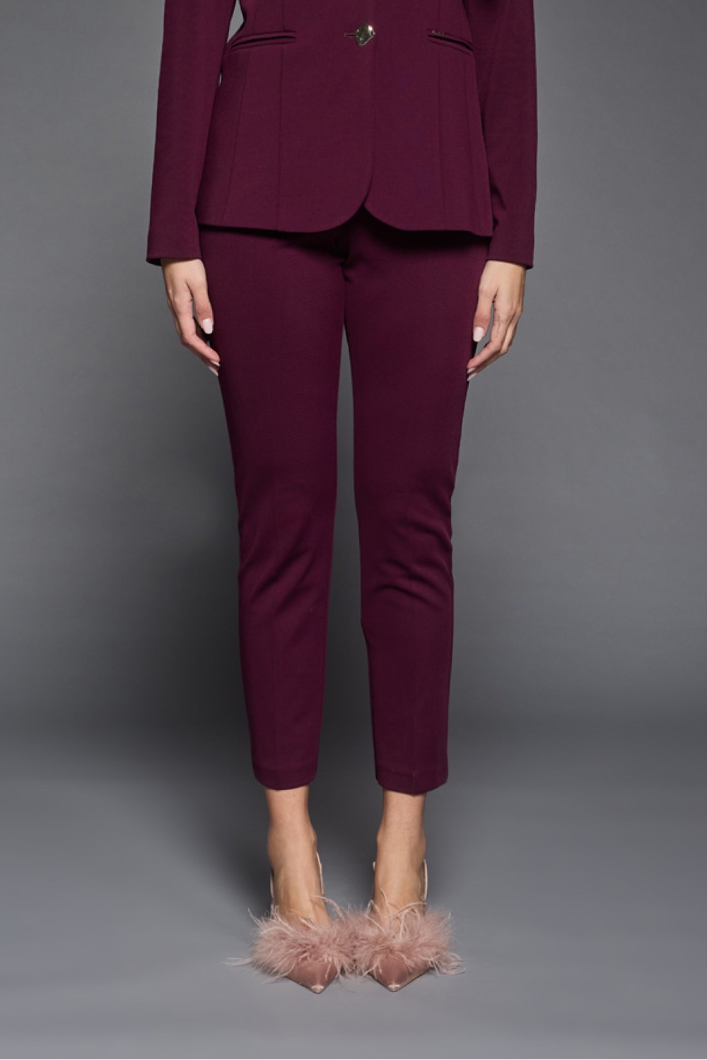 Pantalone Dritto con Cinta