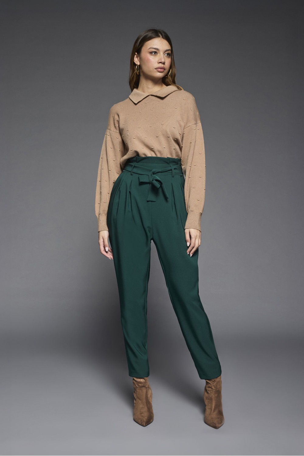 Pantalone con Arriccio in Vita