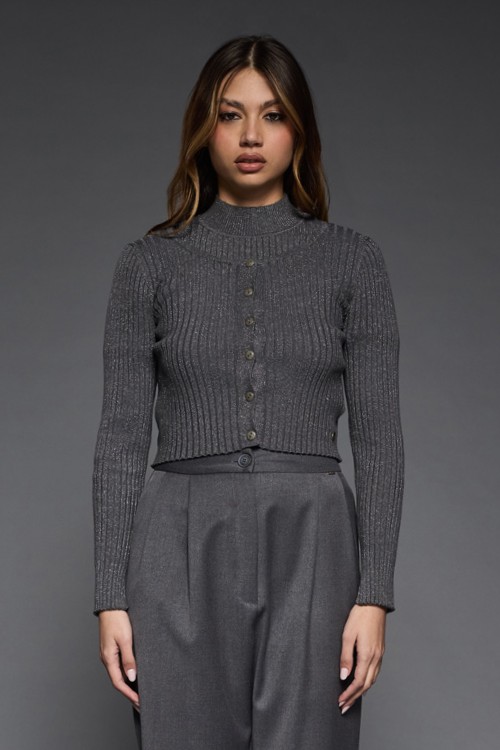 Cardigan a Costine Lurex