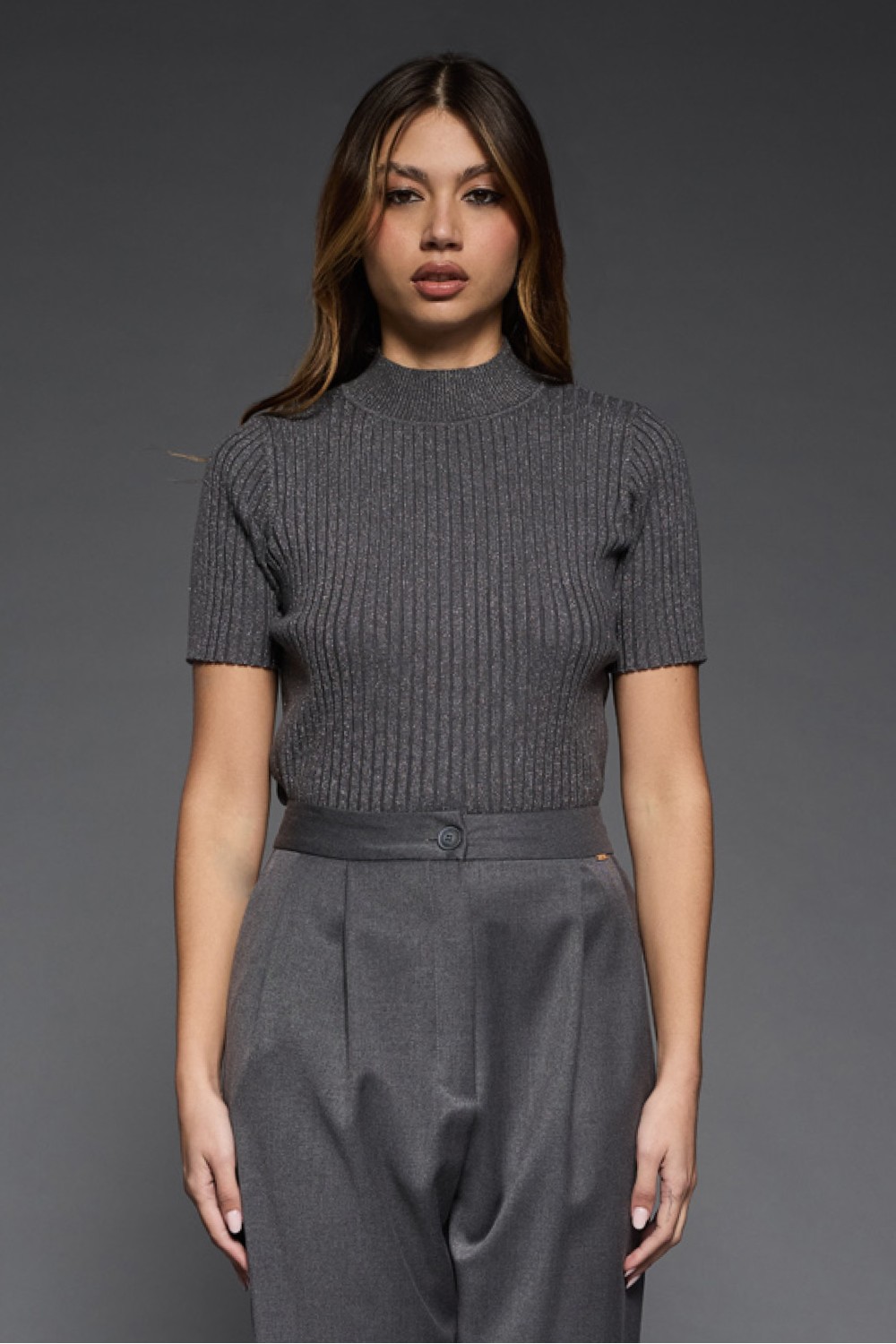 Lupetto Mezza Manica Lurex