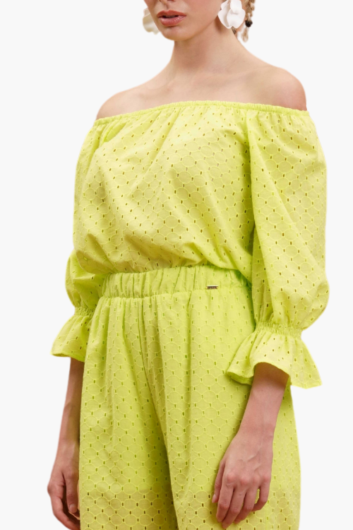 BLUSA SPALLE SCOPERTE