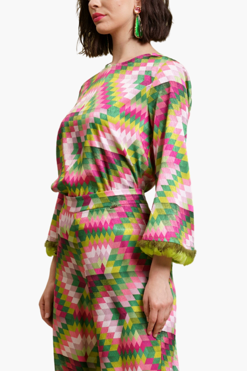 CAMICIA MANICA PIUME