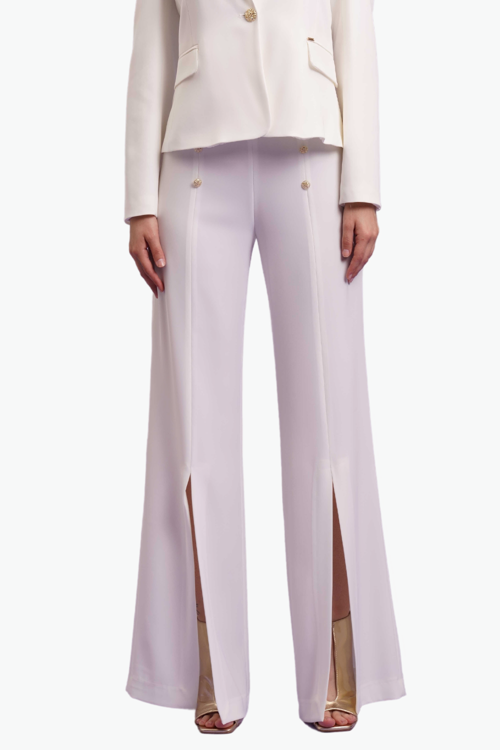 PANTALONE CON SPACCO CENTRALE