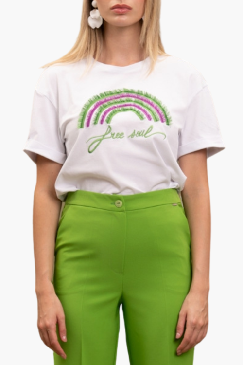 T-SHIRT ARCOBALENO