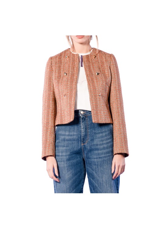 GIACCA GIROCOLLO SFRANGIATA