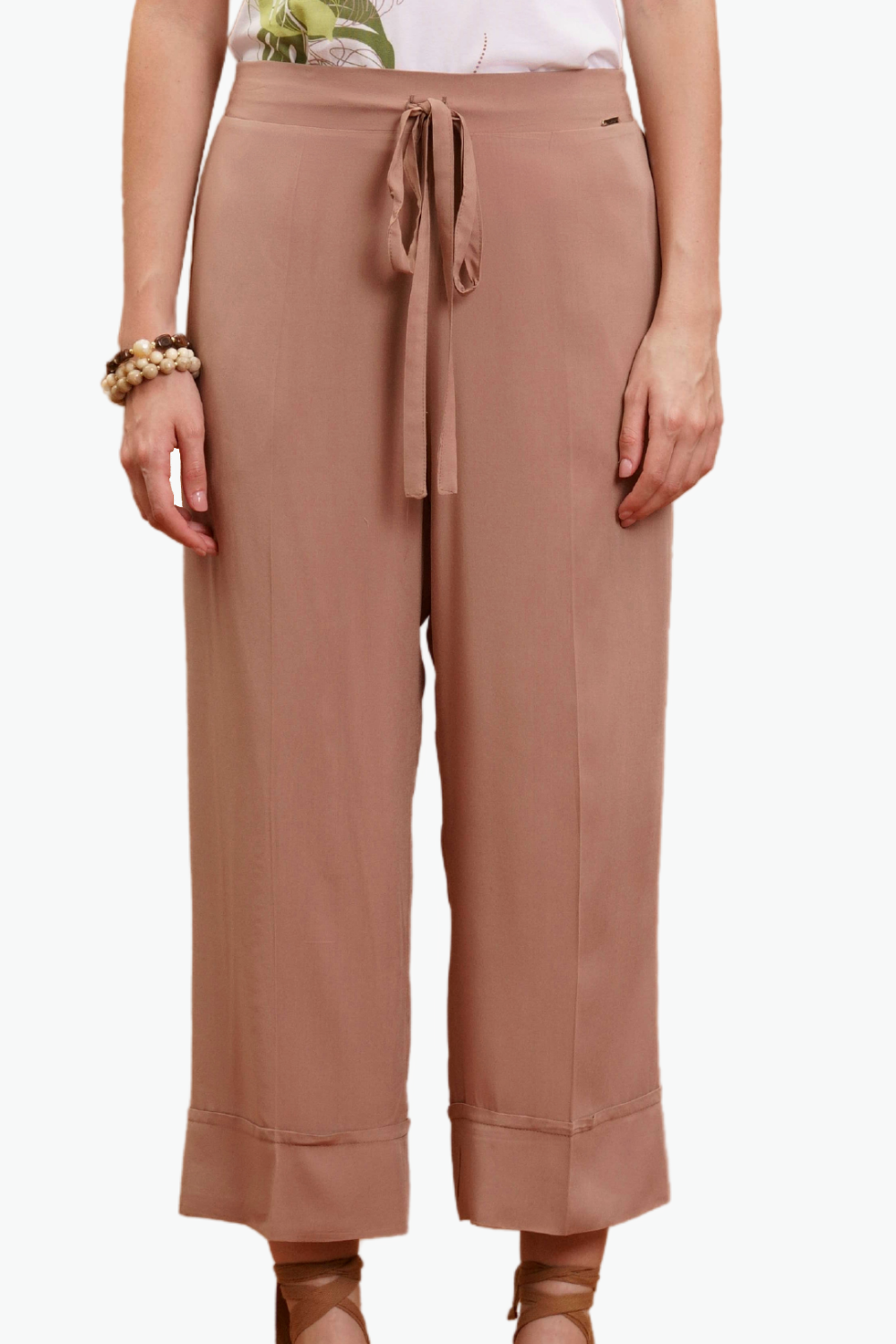 PANTALONE CON RISVOLTO